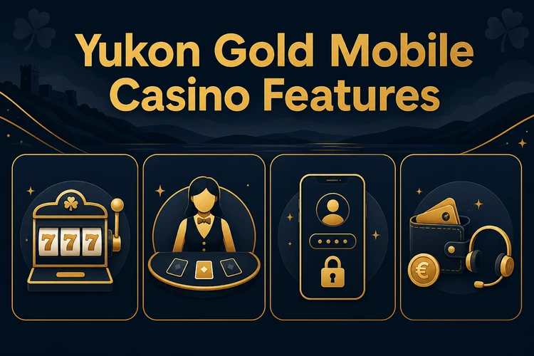 Yukon Gold Mobile Casino Features