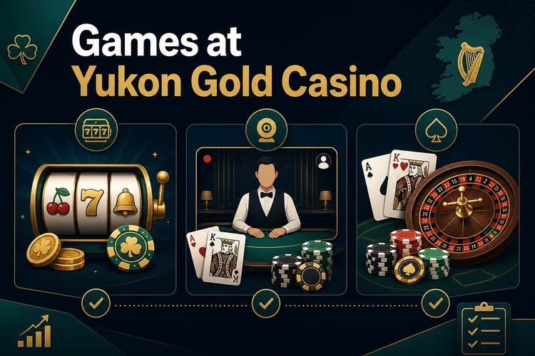 Games at Yukon Gold Casino