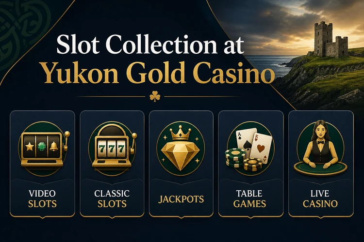 Slot Collection at Yukon Gold Casino